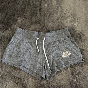 Nike Women's Heather Gray Athletic Shorts